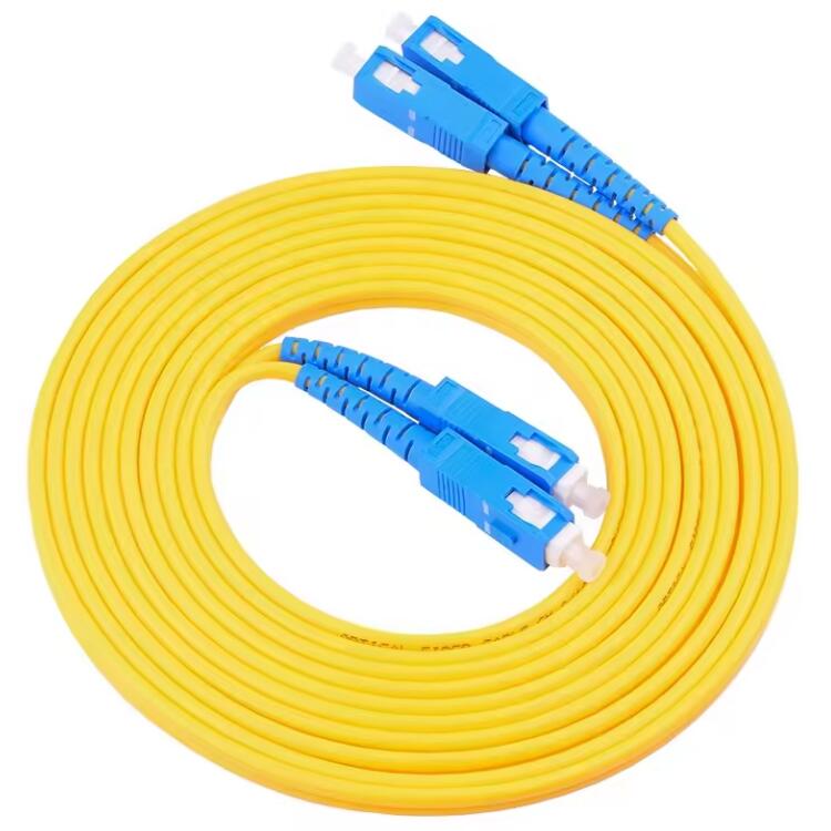 SC/UPC Fiber Optic Cable G657 Extrusion SC to SC Patch Cord
